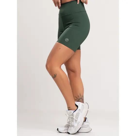 Short Fitness Element Academia Bermuda Suplex Zero Transparencia Cós Alto Modeladora Feminino