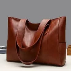 Bolsa Transversal Feminino  Bolsa De Praia Bolsa Couro Ombro único Bolsa Feminina Media Grande