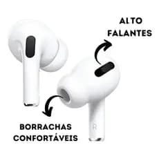 Fone De Ouvido Sem Fio Bluetooth 5.4  Premium Tws Para iPhone Xr 11 12 13 14 15 16 AirPods Android