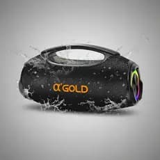 Caixa de Som Bluetooth Potente Original Resistente Água IPX6 Som Estéreo TWS RGB Grave Forte