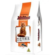 Multicat Premium Especial Gatos Castrados Salmão 10 KILOS SABOR SALMÃO