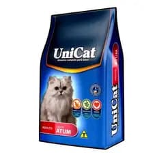 UNICAT  10 KILOS SABOR ATUM SEM CORANTE GATOS ADULTOS