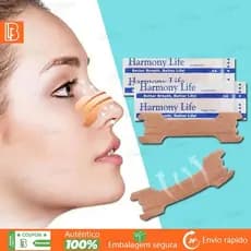 Kit 10/30/60 Dilatador Nasal Adesivo Anti Ronco Tira Nasal Adesivo Nasal Strips