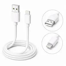 Cabo Carregador USB para Lightning 2.4A 1 Metro iPhone Original Kapbom