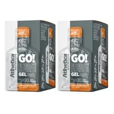 Kit 2 Energy Now Gel 10uni 30g Laranja com Acerola Atlhetica