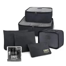 Kit Organizador De Malas Prático Super Leve Resistente Jacki Design