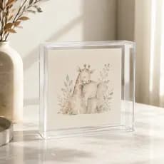 Quadro Moldura de Acrilico para Parede e Porta Maternidade