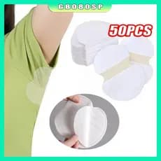 Adesivos absorventes de suor para as axilas, unissex, invisíveis, ultrafinos, secos e sem deixar marcas 10/20/50