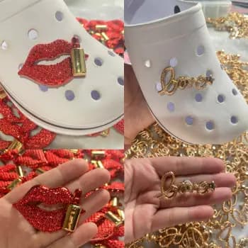 1 Pins/Bottons Acrilico Para Babuche - Super Luxo