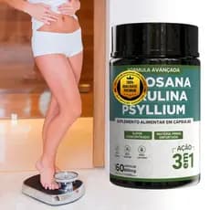 Mix Spirulina Ação 3 em 1 500MG | 60 Capsulas - Envio Imediato