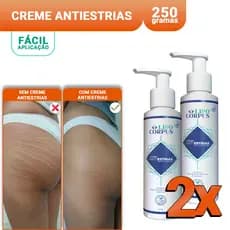 Creme AntiEstrias Lipo Corpus 250g – Ação Intensiva para Reduzir Estrias / Produto Original