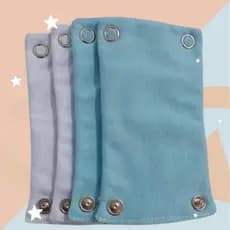 4 Extensor de body infantil alongador de bodie de bebe extenrores prolongador de borie
