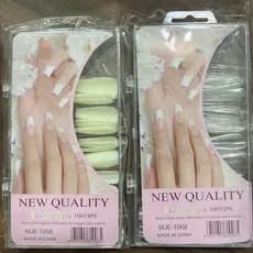 Kit 100 Unhas Postiças Natural New Quality unha postica