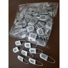 Anilhas Cadeado de Aluminium Personalizadas