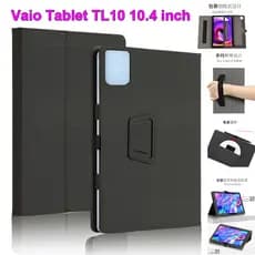 Para Vaio Tablet TL10 10.4 inch Caso Universal PC Suporte De Mão Tecido Couro Do Plutônio Capa Protetora Completa Da