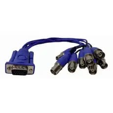 Cabo Vga Com 8 Pinos Bnc Cameras Cftv