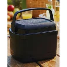 Caixa Térmica Soprano 5L Preta Cooler Portátil para Bebidas com Alça Pequena