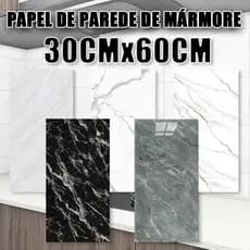 5-10Pcs KIT De Alívio Lavável Da Placa Adesiva Parede De Mármore 3D 30cm X 60cm