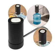 Bomba Elétrica Recarregável USB para Galão de Água 10L/20L – Portátil e Silenciosa