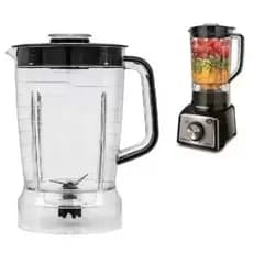 Copo De Liquidificador Mondial Turbo Inox L1000 L-1000w Preto - MM1775