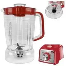 Copo De Liquidificador Mondial Turbo Inox L1000 L-1000w Vermelho MM1774