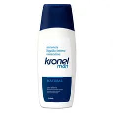 Kronel Man Natural Sabonete Intímo Masculino Higienização 250ml Original Hebron