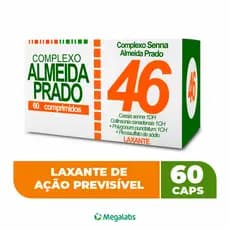 Complexo Homeopático Senna 46 Almeida Prado 60 comprimidos Original