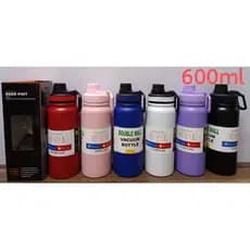 800ml Garrafa Térmica A Vácuo Copo Portátil Aço Inoxidável De Água Esporte 7 Cores Disponíveis