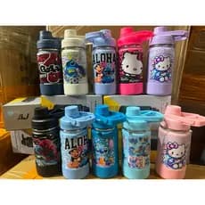 Garrafa Térmica Infantil Stitch 360ml em Aço Inox DTFUV