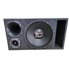 Caixa De Som Completa Automotiva Bluster 12” 650W Alta Potência – Graves Fortes e Agudos Cristalinos