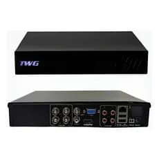 Gravador DVR 8 Canais TWG 5208 FD 6 x1 Detecção Inteligente e Alta Denifição