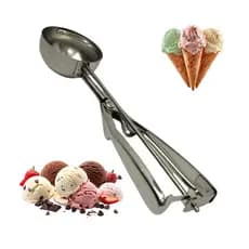 Colher para Sorvete Inox com Extrator