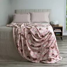 MANTA VINTAGE QUEEN 2,20M X 2,40M TOQUE SUAVE