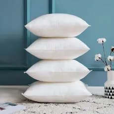 Kit 10 Refil 60x60 de Almofadas Fibra De Silicone Decorativa Sala Macia Confortavel 12