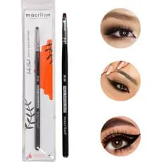 Pincel Delinear Macrilan Linha Black B120 Pincel Profissional Para Delinear Linha B Macrilan