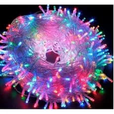 Pisca Pisca 100 LEDs Branco Quente 8 Funções 10Mts Decoração