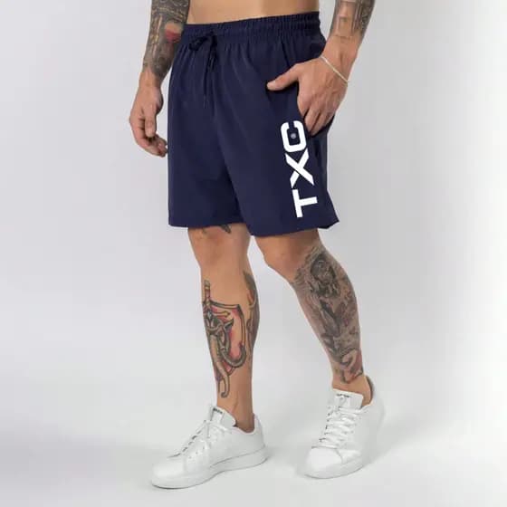 SHORT TXC UNITED STYLES TACTEL ELASTANO ESPORTIVO FITNESS DRY FIT COUNTRY TX FARM
