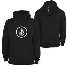 Moletom Volcom Algodão  Streetwear Skate Surf Com Capuz Adulto e Infantil Unissex