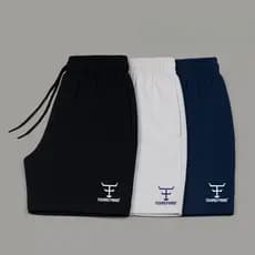 KIT 3 SHORT TEXAS FARM TX BERMUDA TACTEL ELASTANO DRY FIT COUNTRY TXC