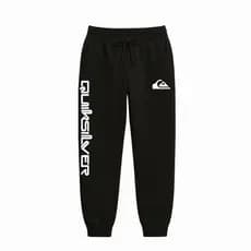 Calça Moletom Quiksilver Skate Surf Surfing Rua Streetwear Algodão 3 Cabos