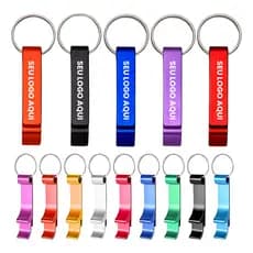 Chaveiro 100 Unidades Abridor De Lata Personalizado Logo