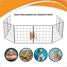 Grade Modular 30x30 Pet Para Montagem De Cercadinho De Cães Coelhos E Filhotes