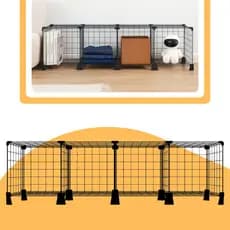 Estante Aramada 30x30 com 4 Nichos Prateleira Modular Aço Organização Quarto Sala Escritório