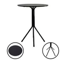 Mesa Bistrô Para Cozinha Banqueta Decoração Varanda Estilo Industrial Promoção