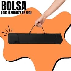 Bolsa Para Guardar Suporte de Rede com Alça Nylon Reforçada e Fechamento Seguro