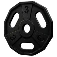 Anilha Ferro Dectagonal - 3 Kg