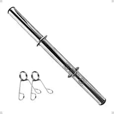 Barra Halter 40 Cm Oca peso academia presilha treino fitness