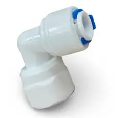 Conector Cotovelo Engate 1/4 Com Rosca Interna 1/4 Fêmea