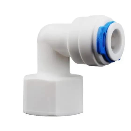 Conector Cotovelo Engate 3/8 Com Rosca Interna 1/2 Fêmea