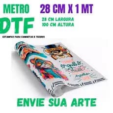 DTF Textil Impressão de Estampa Para Camisetas e Qualquer Tecido Envie Sua Arte  Oferta
